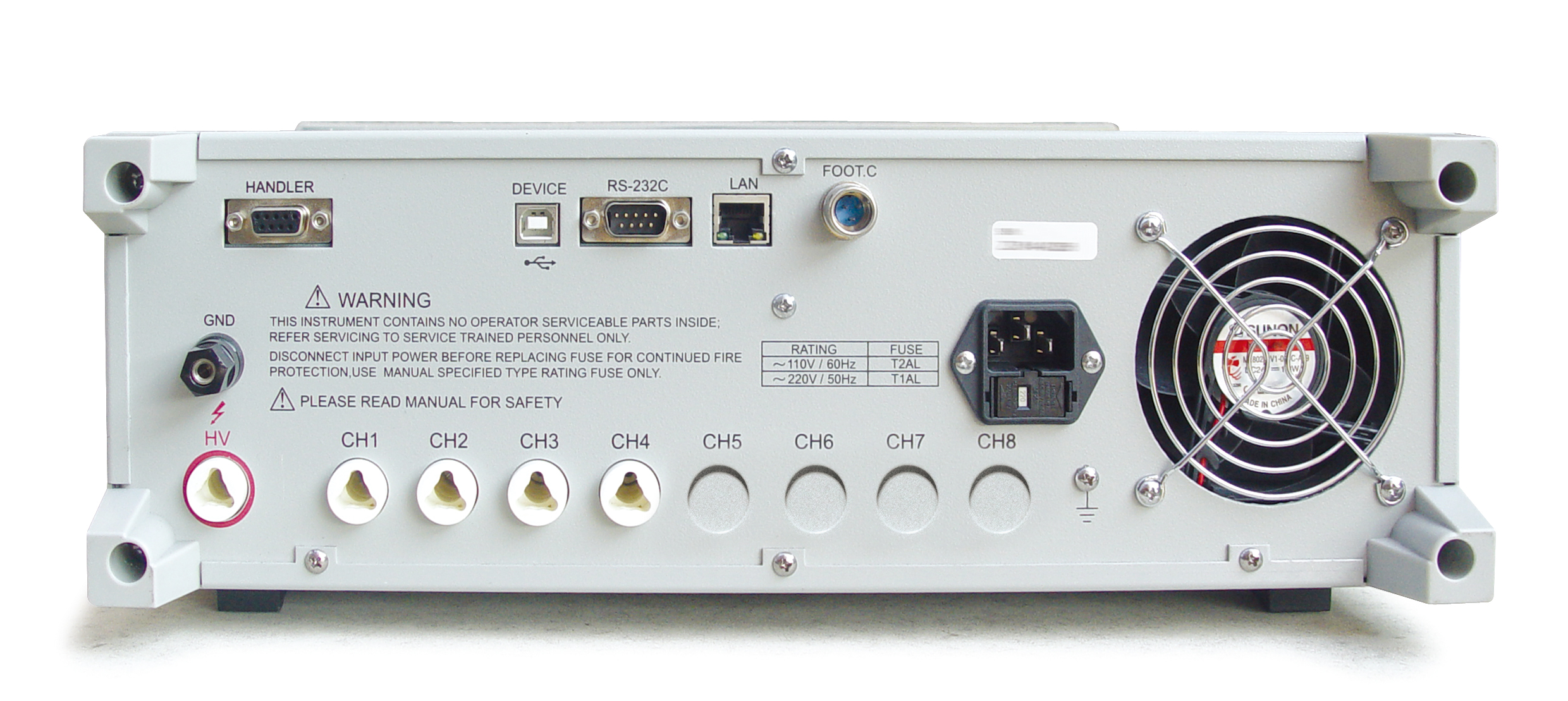 Surge Tester ST2883-S4 Back Surge Tester ST2883-S4 Back