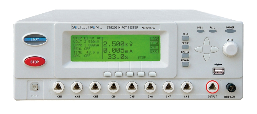HV Tester 5000VAC 6000VDC ISO Test