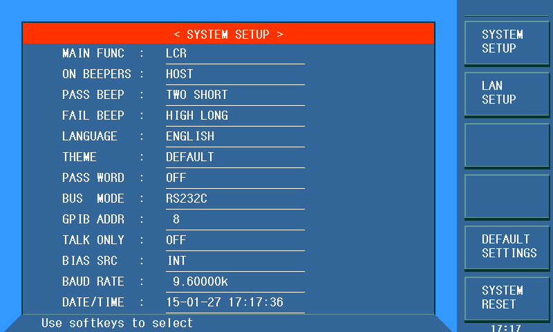 System einrichten System einrichten