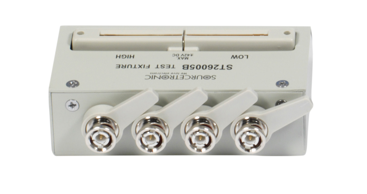 ST26005B 4-terminal test fixture ST26005B 4-terminal test fixture