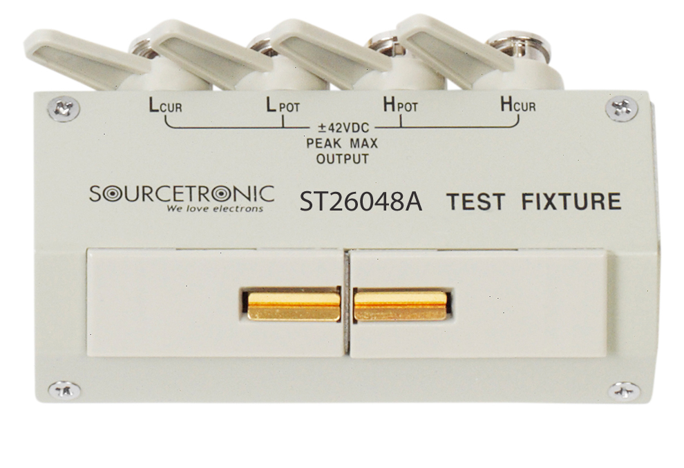 ST26048 4-terminal test fixture