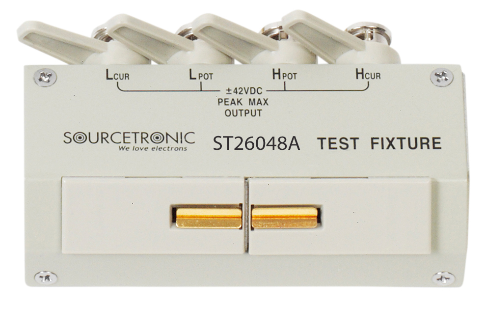 ST26048 4-terminal test fixture ST26048 4-terminal test fixture