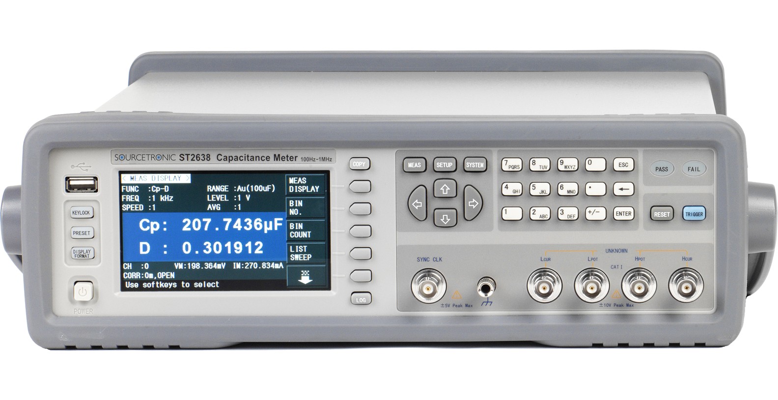 Capacitance Meter ST2638 Capacitance Meter ST2638