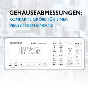 Tischmultimeter ST1941 Dimensionen