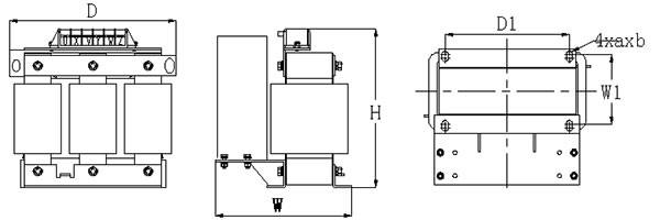 Sinus Filter 45kW STSF-0120-EM52 Sourcetronic