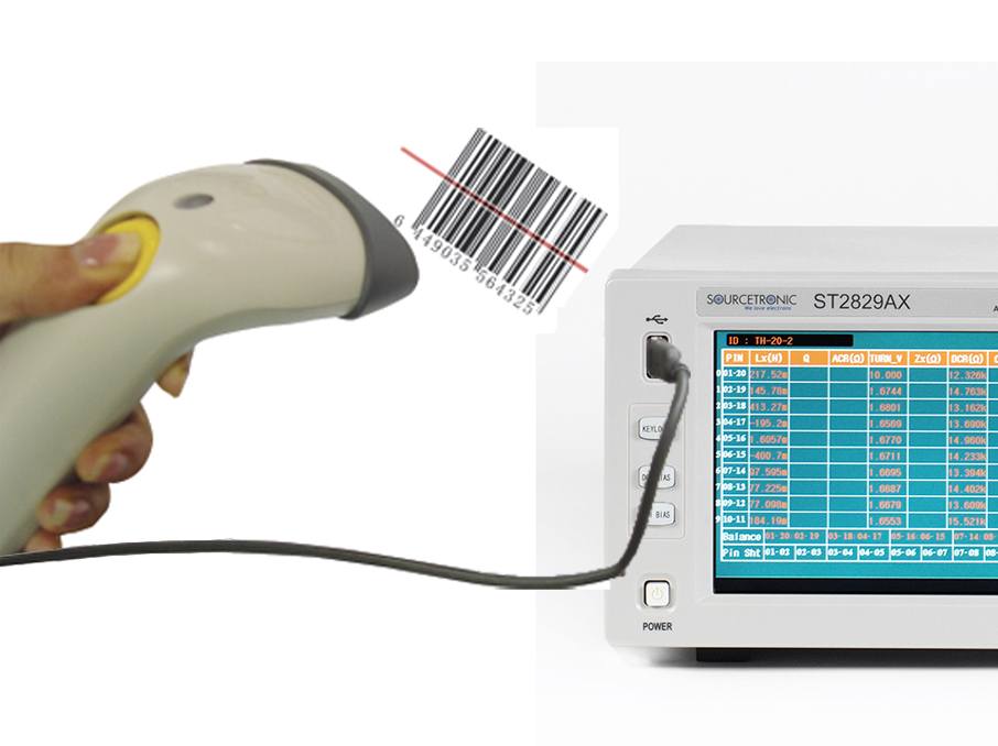 Bar-Code Scanner Transformer Tester with bar-code option