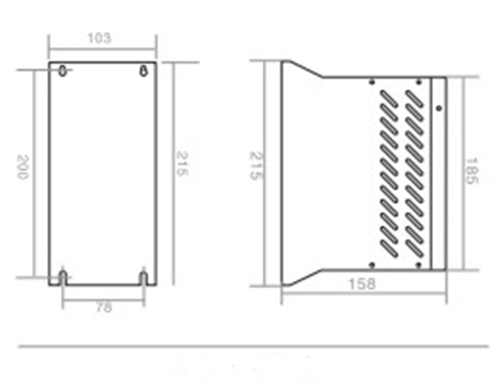 Dimensions du boîtier