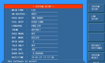 System einrichten System einrichten