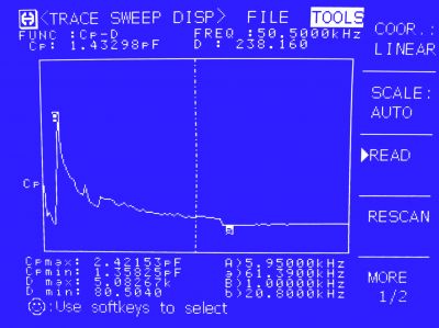 Trace Sweep Disp Trace Sweep Disp