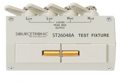 ST26048 4-terminal test fixture ST26048 4-terminal test fixture