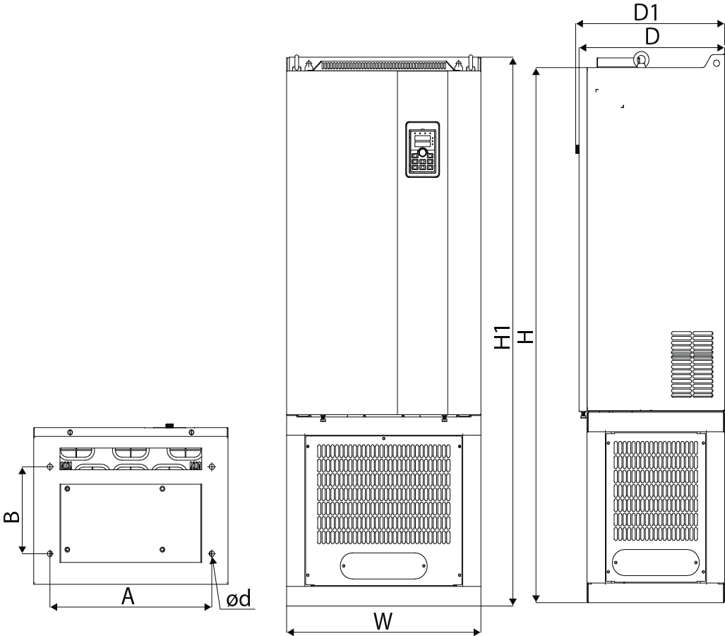 Dimensions du ST500