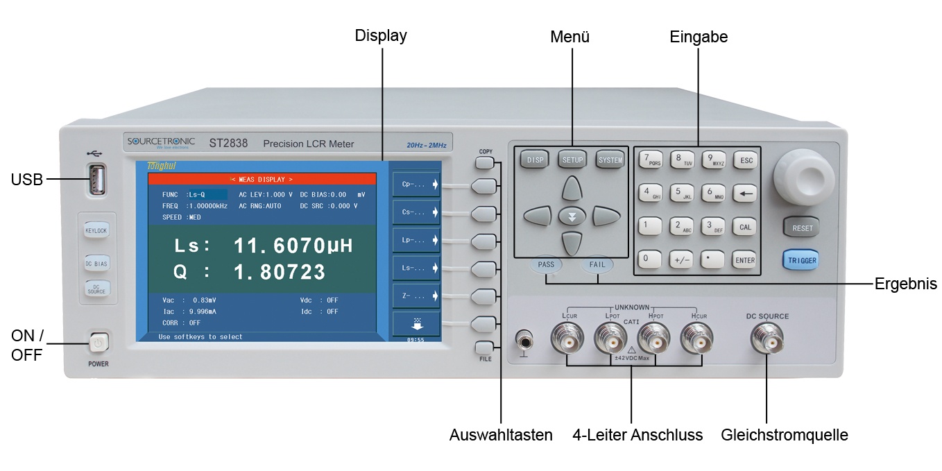 LCR Messbrücke ST2838
