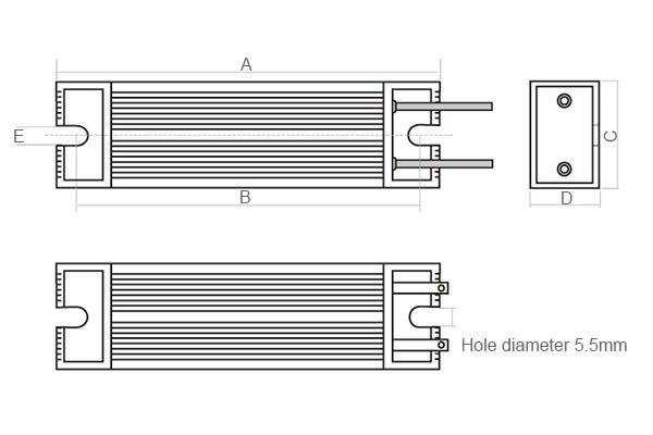 Dimensions C