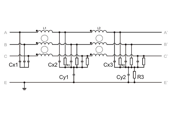 Esquema eléctrico típico 0050-0150