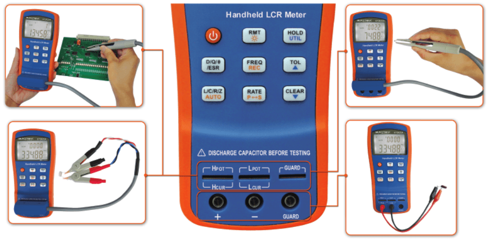 Misuratore portatile LCR ST2822A Uso