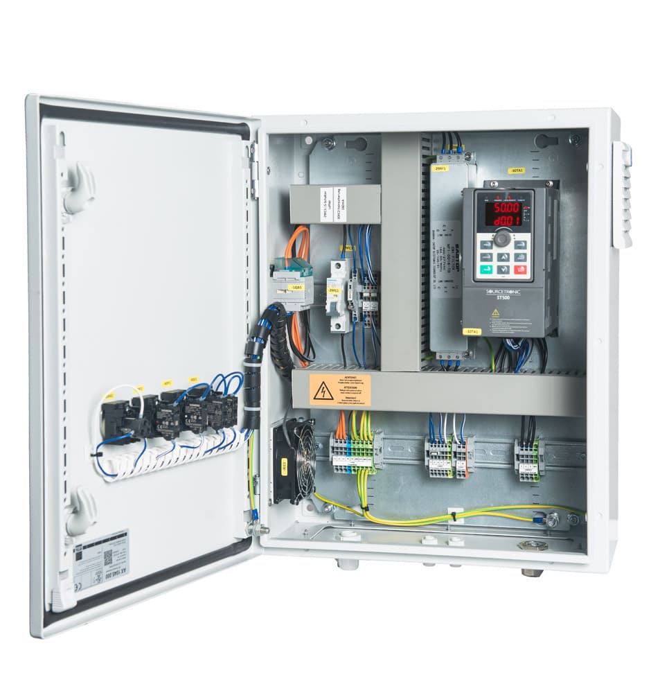 Pump control with Frequency Inverter