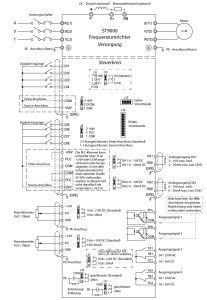 Verdrahtungsplan 11 bis 15KW