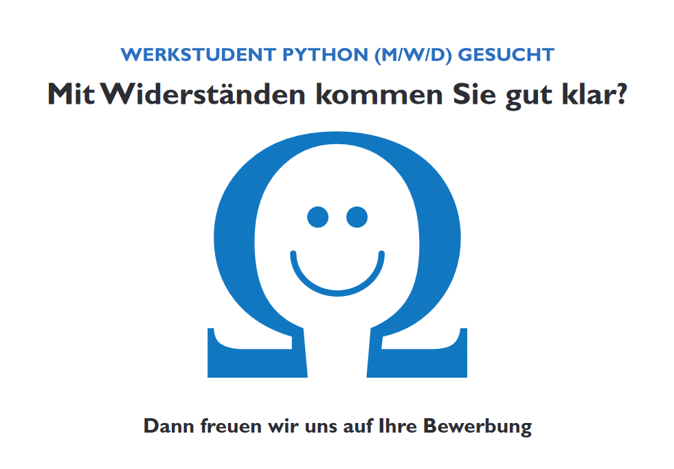 Werkstudent Python gesucht - Stellenangebot Bremen