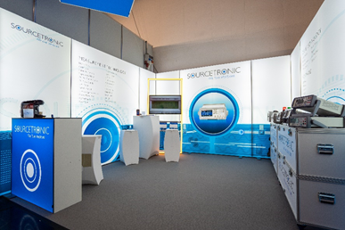 Sourcetronic exhibition stand