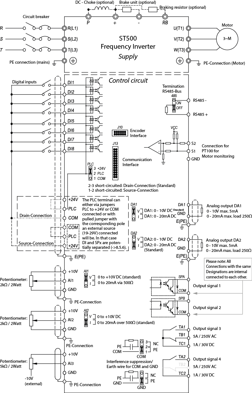 ST500 Wiring Diagram Sourcetronic GmbH st500-wiring-diagram-sourcetronic-gmbh